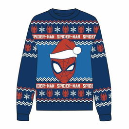 Pull unisex Spider-Man Bleu