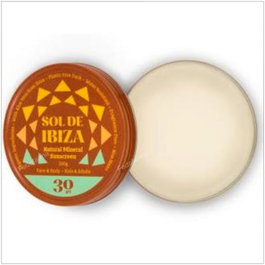 SOL DE IBIZA Crème solaire BIO SPF30 100g