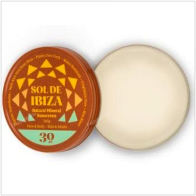 Sol De Ibiza Crema Solaire SPF30 100Gr Bio – Protection UVA/UVB Naturelle Sol De Ibiza Crema Solaire SPF30 100Gr Bio – Protection UVA/UVB Naturelle