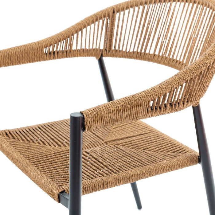 Chaise de jardin Neska ii Graphite Synthétique Aluminium 56 x 59,5 x 81 cm Chaise de jardin Neska ii Graphite Synthétique Aluminium 56 x 59,5 x 81 cm