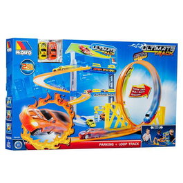 Molto Parking Ultimate avec Looping et 2 Voitures - Jeu de Stationnement pour Enfants à partir de 3 Ans