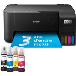 Epson EcoTank ET-2860 - Imprimante Multifonction A4 sans cartouche avec Wi-Fi et réservoirs d'encre - Jusqu'à 3 ans d'encre inclus