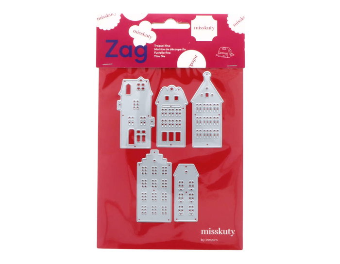 Misskuty Lot de 2 emporte-pièces fins ZAG