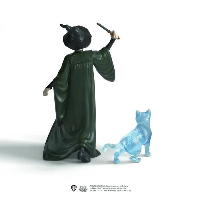Schleich 42682 - Figurine Harry Potter Professeur Minerva McGonagall et son Patronus Chat Tigré, Jouet Enfant 6 ans et plus Schleich 42682 - Figurine Harry Potter Professeur Minerva McGonagall et son Patronus Chat Tigré, Jouet Enfant 6 ans et plus