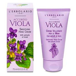 L'ERBOLARIO ACORDE VIOLETA Crème pour les mains adoucissante Édition Limitée 75 ml