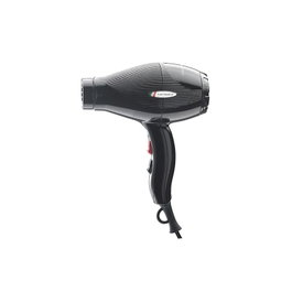 Gammapiu SECADOR ION CERAMIC S - Séchoir ionique céramique compact puissant - Émission d'ions - Réduction de l'électricité statique - Cheveux hydratés et brillants - Noir