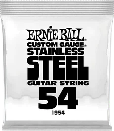 Ernie Ball Cordes Électriques Stainless Steel .054 (Set de 6)