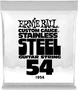 Ernie Ball Cordes Électriques Stainless Steel .054 (Set de 6)