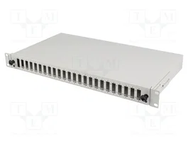LANBERG Panneau de brassage à fibre optique duplex 1U 19 pouces