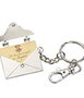 Noble Collection Harry Potter porte-clés métal Poudlard Acceptance Letter