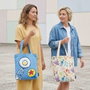 Cerdá Sac Shopping Pixar Design 1-Design 2 Blanc