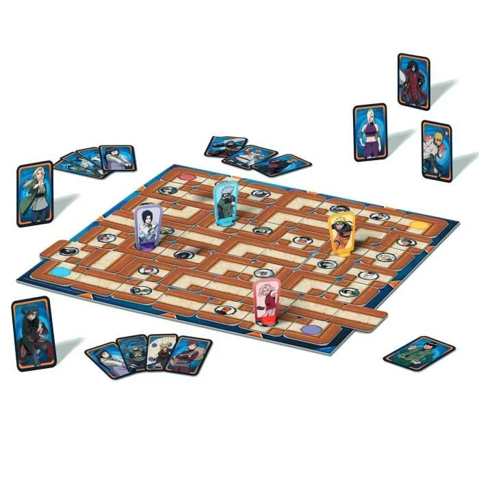 Ravensburger Jeu de société Naruto Labyrinth Naruto Shippuden - 7 ans et plus - RAV4005556275571