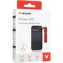 Verbatim Pocket Disque SSD externe 2 To Noir/Rouge USB-C