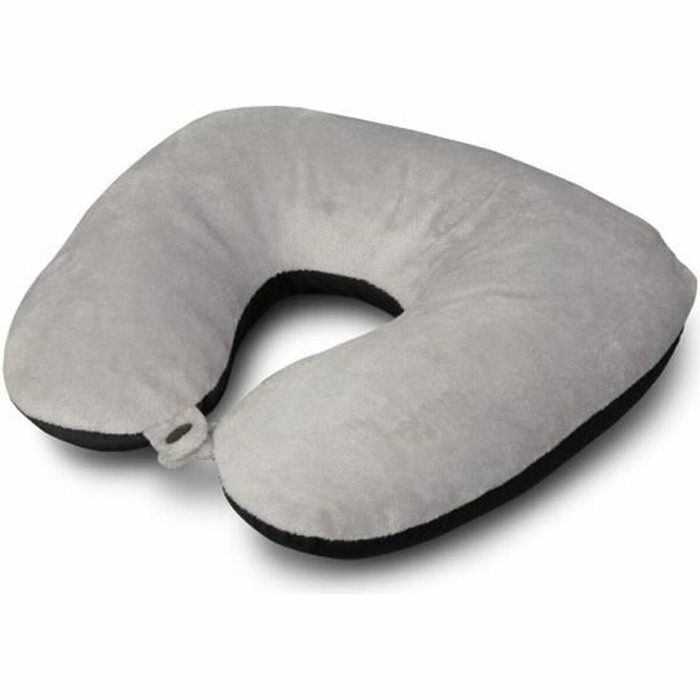 Kine Travel Coussin 2 en 1 Cale Nuque et Oreiller en Microbilles