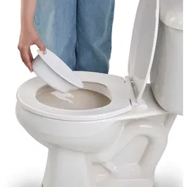 Disney Baby Bright Starts - Pot d'apprentissage Mickey Mouse My Size 2 en 1 avec réducteur de toilette amovible, son et autocollants - Pour enfant 18 mois et plus