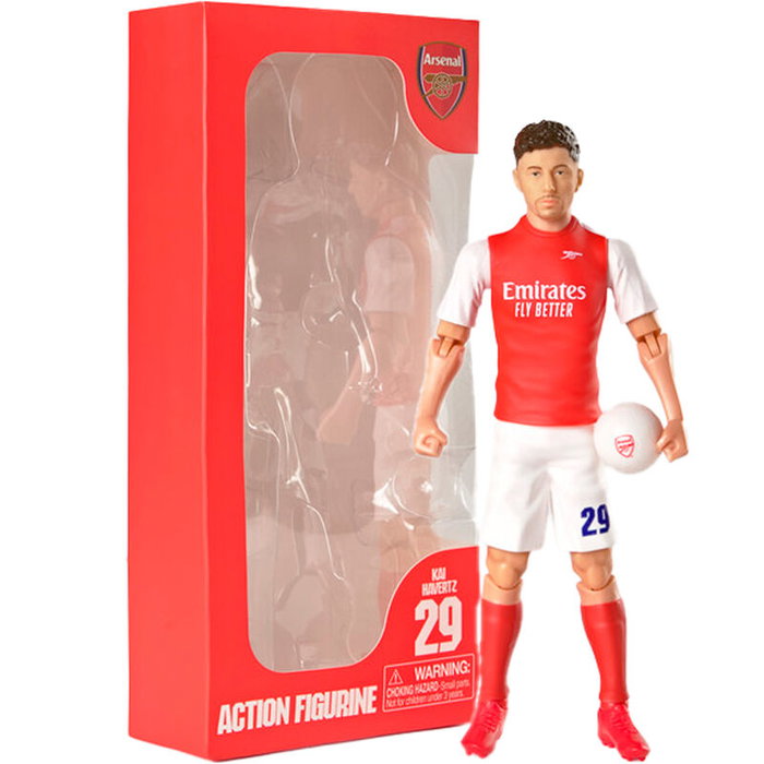 BANBO TOYS Figurine Kai Havertz - Arsenal FC - Figurine articulée de football - 20 cm BANBO TOYS Figurine Kai Havertz - Arsenal FC - Figurine articulée de football - 20 cm