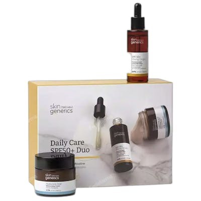 Skin Generics Daily Care Duo 2 Pièces - Crème Hydratante et Sérum SPF 50+ Skin Generics Daily Care Duo 2 Pièces - Crème Hydratante et Sérum SPF 50+