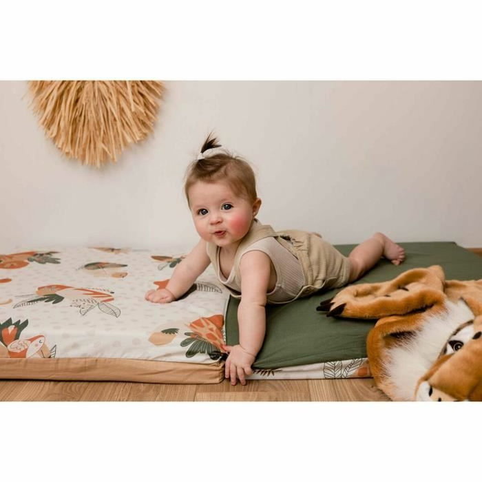 Tineo AMAZONIE Tapis d'éveil évolutif 3en1 Beige