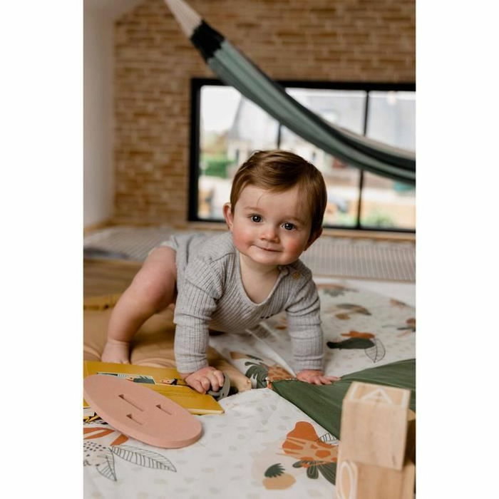 Tineo AMAZONIE Tapis d'éveil évolutif 3en1 Beige