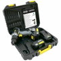 Fartools Pack X-FIT avec perceuse percussion/visseuse, marteau perforateur et meuleuse d'angle 18V
