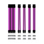 Phoenix technologies Kit d'extenseurs de câbles ATX 30 cm - Noir et Violet