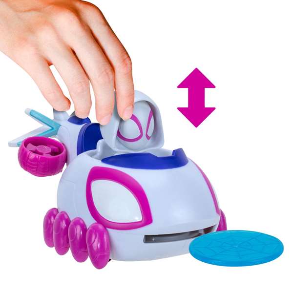 Jazwares Coche Spidey lance des disques 10 cm - Modèles surtissus