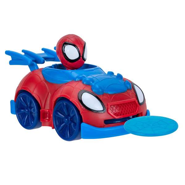 Jazwares Coche Spidey lance des disques 10 cm - Modèles surtissus