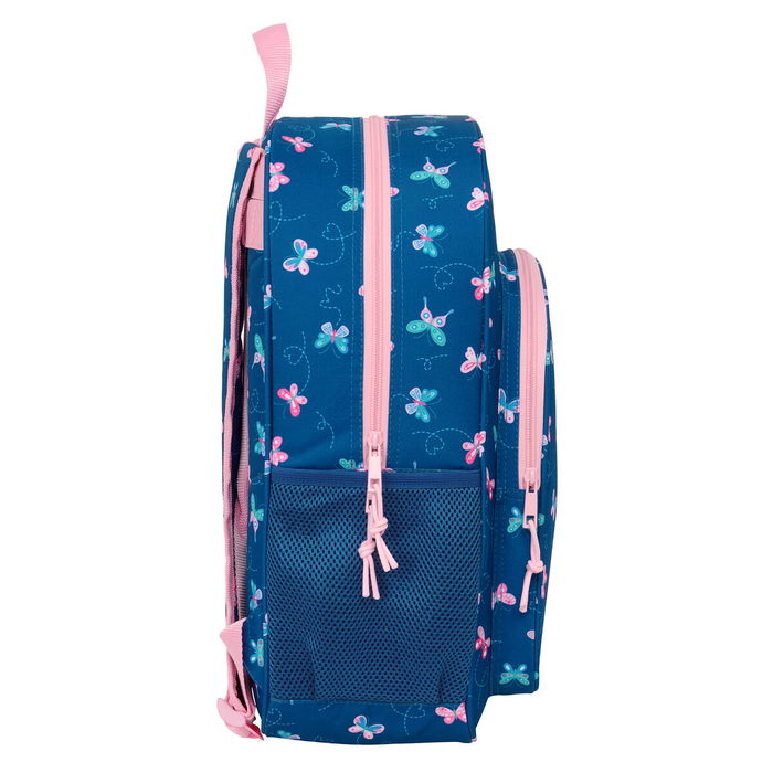 Cartable BlackFit8 Mariposas Multicouleur 33 x 42 x 14 cm