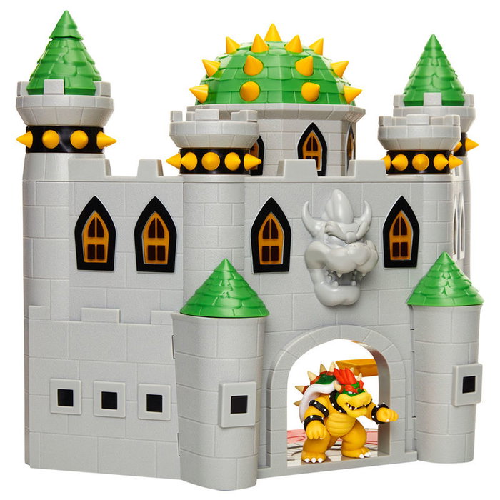 JAKKS PACIFIC Playset Bowser's Deluxe Castle Mario Bros