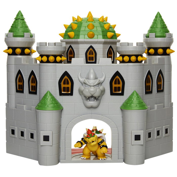 JAKKS PACIFIC Playset Bowser's Deluxe Castle Mario Bros