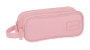 Safta Trousse Fourre-Tout Double Rose 21x8x6cm