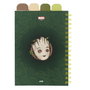 ERIK - Cuaderno A5 Carnet à Pages Lignées 80 Feuilles Groot Marvel avec 4 Séparateurs, Couverture Souple Mat, Reliure Wire-O