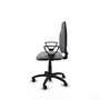 PIQUERAS Y CRESPO Chaise de bureau Algarra en simili cuir gris