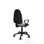 PIQUERAS Y CRESPO Chaise de bureau Algarra en simili cuir gris