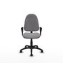 PIQUERAS Y CRESPO Chaise de bureau Algarra en simili cuir gris
