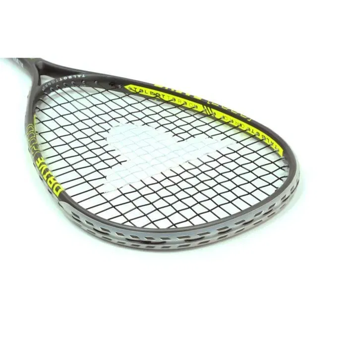 Talbot Torro DRIVE 2000 - Raquette de Squash en Graphite Composite, Tête 500 cm², Cadre 19 mm/160 g, Cordage US 500, Poids 200 g