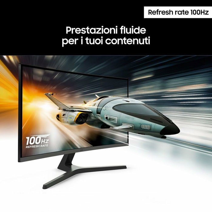 Samsung LS27D396GAUXEN Moniteur Gaming Incurvé 27 pouces Full HD Noir