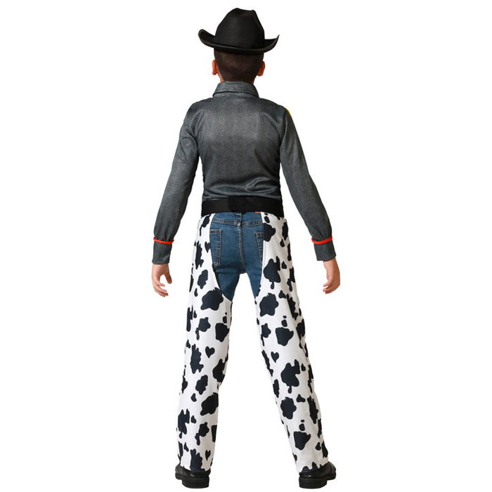 Déguisement Cowboy Enfant Unisexe 7-9 Ans avec Chemise et Salopette - Azul