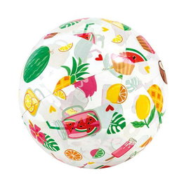Intex - Pelote Gonflable 51 cm, 3 Modèles, Âge 3 Ans et Plus, PVC - Modèles Assortis
