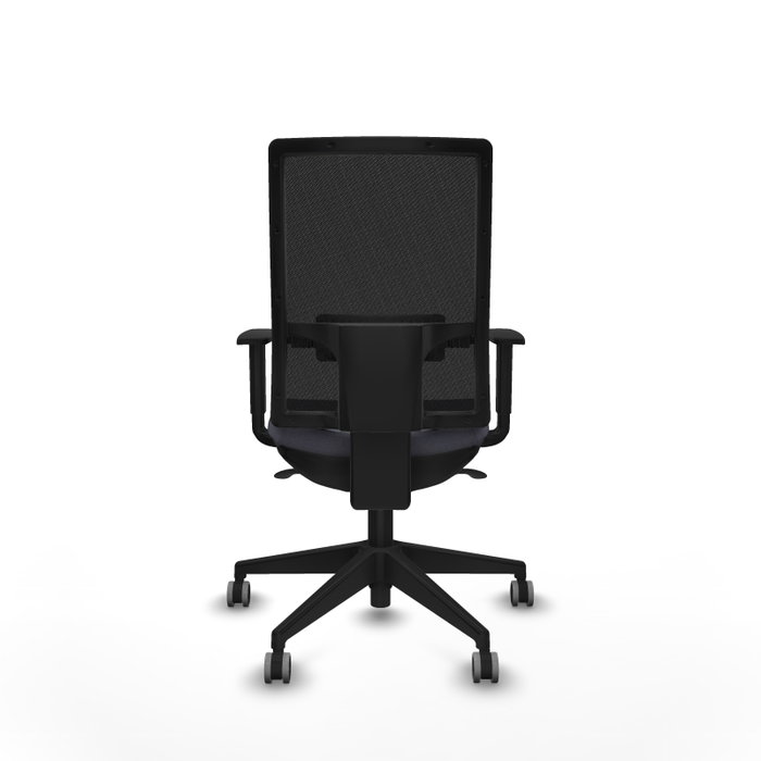PIQUERAS Y CRESPO Chaise de bureau Horna, Gris foncé, mécanisme synchrone
