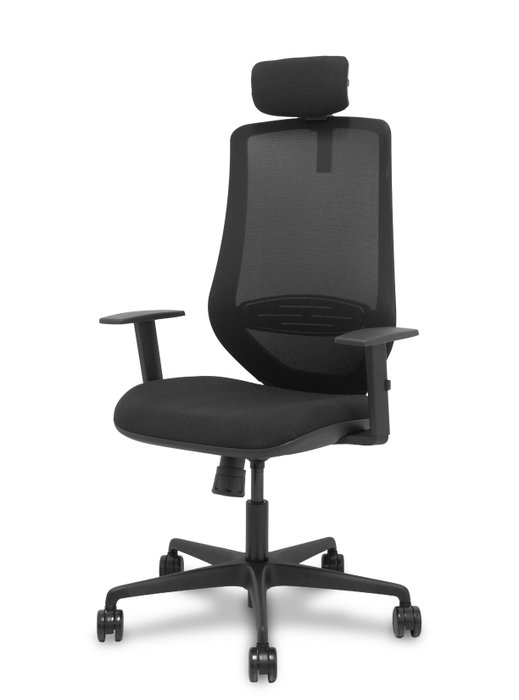 Chaise de Bureau Piqueras y Crespo 68R65CR Noir