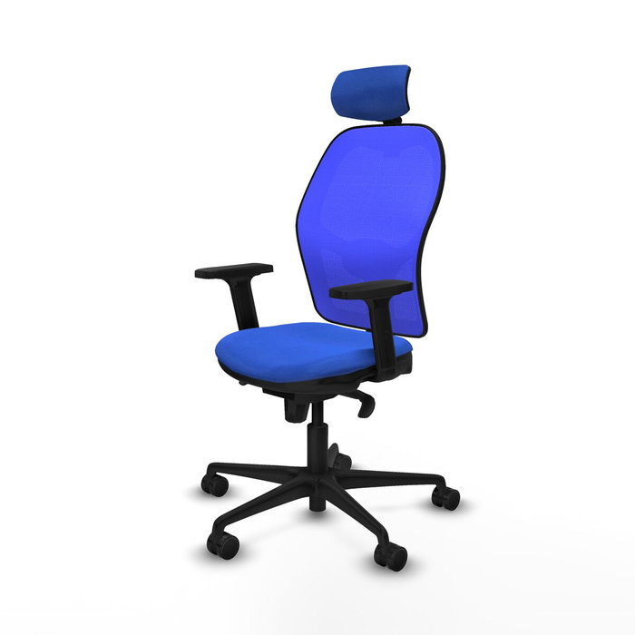 Piqueras y Crespo Chaise de Bureau 2D036N2 Bleu