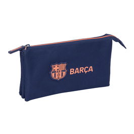 Fourre-tout F.C. Barcelona Blue marine 22 x 12 x 3 cm