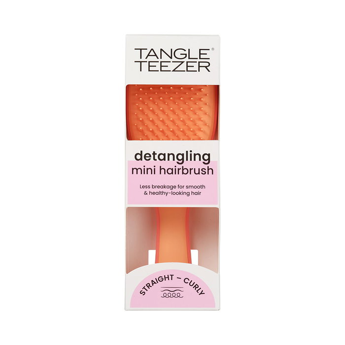 Tangle Teezer Mini Brosse à Cheveux Démêlante Ultime Saumon Rose Abricot 1 unité Unisexe Tangle Teezer Mini Brosse à Cheveux Démêlante Ultime Saumon Rose Abricot 1 unité Unisexe