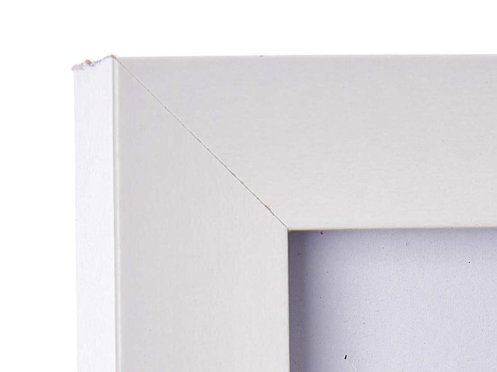 GIFTDECOR Cadre photo mural en bois avec passe-partout 18x24cm blanc GIFTDECOR Cadre photo mural en bois avec passe-partout 18x24cm blanc