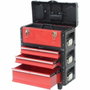 Defpro Chariot porte outils SERV 200, 3 modules superposables, Rouge
