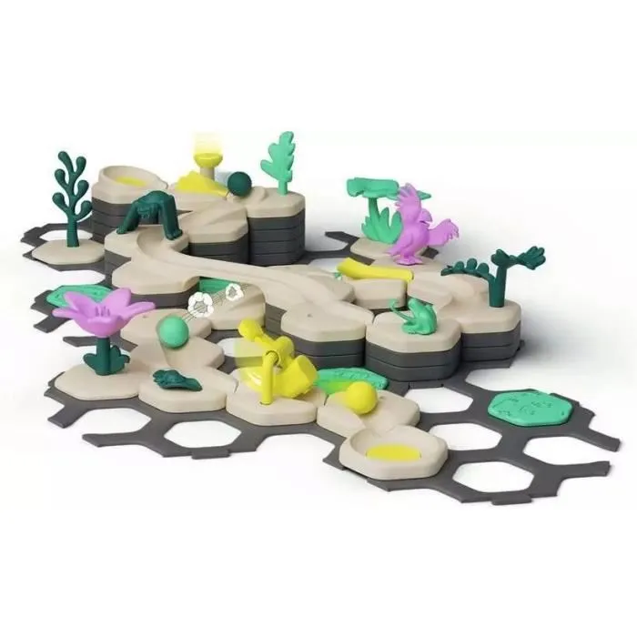 Ravensburger Gravitrax Junior Starter Set My Jungle 27499 - Jeu de construction créatif avec circuit de billes de 97 pièces - Version française - Dès 3 ans