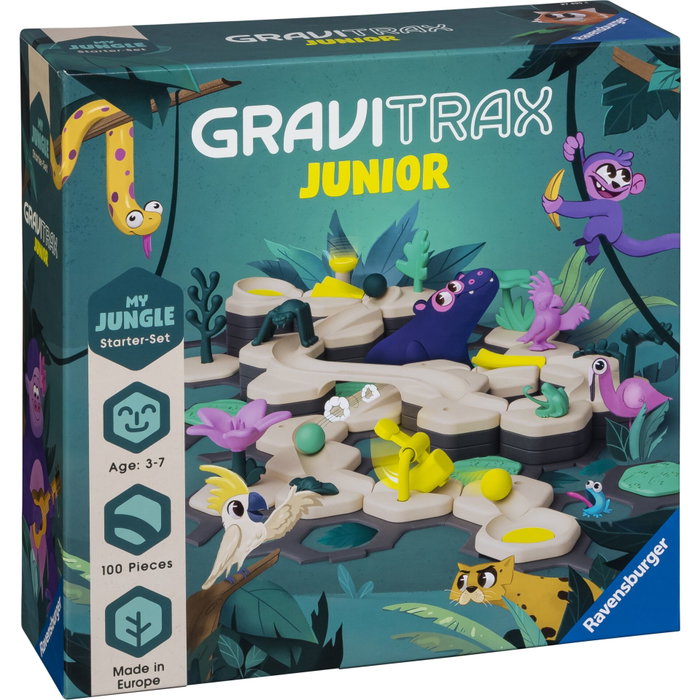 Ravensburger GraviTrax Junior Starter Set My Jungle - 97 pièces