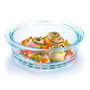 Pyrex Steam&Care Plat de Four Transparent verre Ø 20 cm