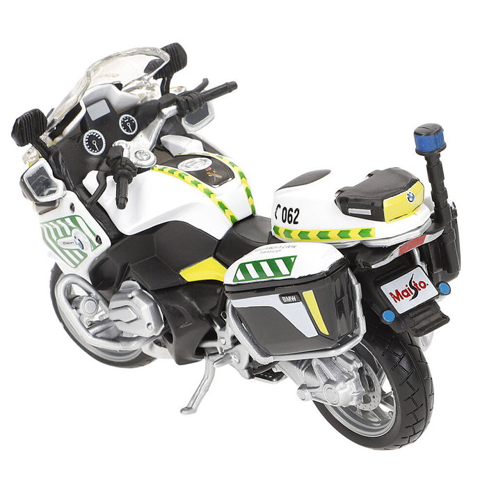 Color Baby - Moto métallique BMW R 1200 RT Guardia Civil échelle 1:18, modèle die-cast et plastique, pour enfants 3 ans et plus